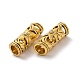 Stile tibetano perline tubo in lega FIND-H038-33AG-1
