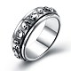 Nueva moda tailandesa anillos de plata 925 esterlina RJEW-BB33675-9-1
