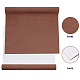 OLYCRAFT 39.4x16.5 Inch Book Binding Cloth Imitation Leather Bookcover Coffee Suede Fabric Paper Backed Bookcover Bookbinding Supplies Book Cloth for Book Binding Velvet Box Making DIY Crafts DIY-OC0010-65C-4
