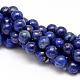 Lapis lazuli naturale perle tonde fili G-I181-10-6mm-1