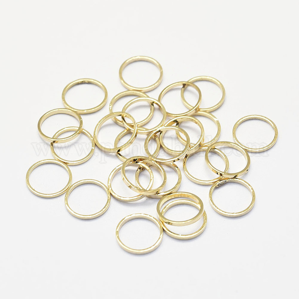 Wholesale LongLasting Plated Brass Linking Rings