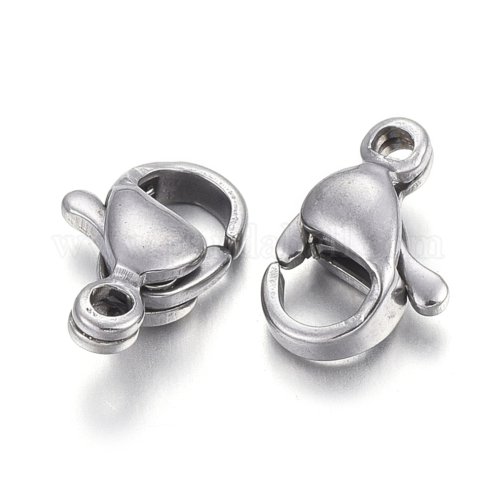 Wholesale 304 Stainless Steel Lobster Claw Clasps