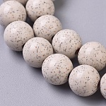 Chapelets de perles en hokutolite naturelle, ronde, 10mm, Trou: 1.6mm, Environ 41 pcs/chapelet, 15.75 pouce (40 cm)