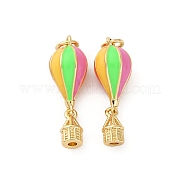 Латунь эмаль подвески KK-Q098-06G