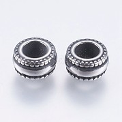 Европейские бусины из нержавеющей стали 304 STAS-I069-13AS