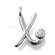 Латунные микро проложить кубического циркония подвески KK-B132-12P-X