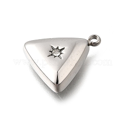 Breloques en acier inoxydable 304&nbsp;STAS-F318-11B-P