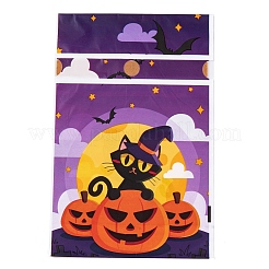 50 bolsa de plástico rectangular para dulces de Halloween.&nbsp;ABAG-U001-01K