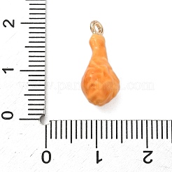 Pendentifs d'émail en alliage&nbsp;ENAM-F156-05G-02