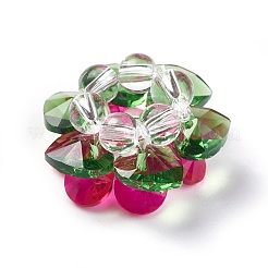 Perles de verre tissées&nbsp;GLAA-F088-B04