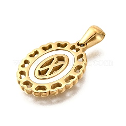 Goldene Anhänger aus 304 Edelstahl&nbsp;STAS-K300-02G-X
