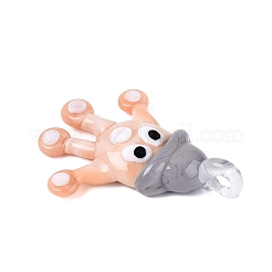 Colgantes artesanales de lampwork&nbsp;LAMP-N034-21E
