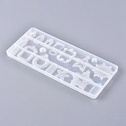 Mischform Anhänger Silikonformen&nbsp;X-DIY-K031-01