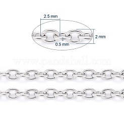 Catene portacavi in acciaio inossidabile 304 da 3.28 piede anti-ossidazione&nbsp;X-CHS-F006-02C-P
