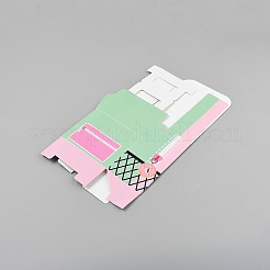 Kraftpapier Karton Schmuckschatullen&nbsp;AJEW-CJ0010-01B