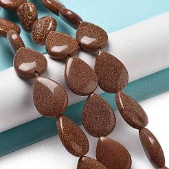 Perle sintetiche Goldstone fili&nbsp;G-P528-L15-01