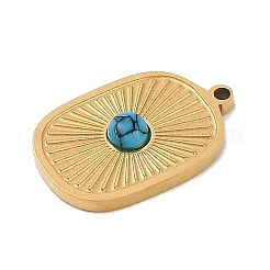Synthetischen Türkis Anhänger&nbsp;STAS-M080-06G