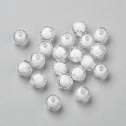 Perline acrilico trasparente&nbsp;TACR-S086-08mm-01