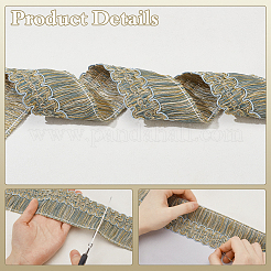 Cinta de borla de poliéster de 5 yarda&nbsp;DIY-FG0006-07
