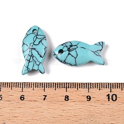 Pendentifs de turquoise synthétique&nbsp;X-G-N342-106K
