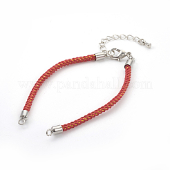 Einstellbare Nylonschnur Armband machen&nbsp;MAK-F026-B-P