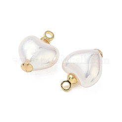 Colgantes de latón y vidrio&nbsp;KK-D289-29A-G