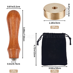 Set di timbri con sigillo di cera fai da te&nbsp;DIY-CP0010-27A