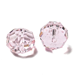 Perles de verre k9 transparentes&nbsp;GLAA-E048-01-26