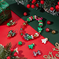 Weihnachtsmotiv Acrylperlen Set&nbsp;OACR-SP0001-20A