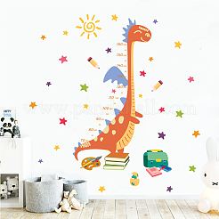Adesivo da parete con grafico di crescita dell'altezza in pvc&nbsp;DIY-WH0232-031