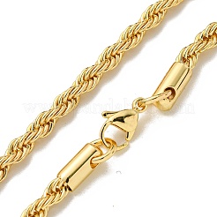 Messingketten für Damen&nbsp;NJEW-G084-25G