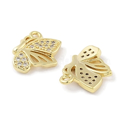 Pendentifs en laiton zircon cubique transparent&nbsp;ZIRC-P120-12G