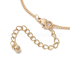 Fabrication de bracelets gourmettes en laiton&nbsp;AJEW-JB01329-01