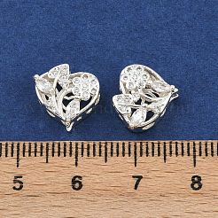 Mehrsträngige Glieder aus Messing mit Pavé-Kubikzirkonia&nbsp;ZIRC-F145-01S-01