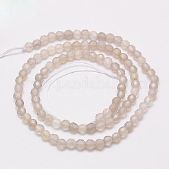 Fili di perle agata grigio naturale &nbsp;G-G545-04E