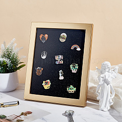 Rechteckiger Fotorahmenständer aus Holz und Kunststoff&nbsp;DJEW-WH0072-13C-03