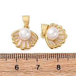 Messing Emaille Anhänger / charms&nbsp;KK-D390-10G