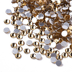 Cabochons de strass dos plat en verre&nbsp;RGLA-S002-16SS-07