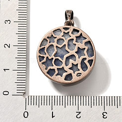 Pendenti con diaspro blu naturale&nbsp;G-P560-01R-04