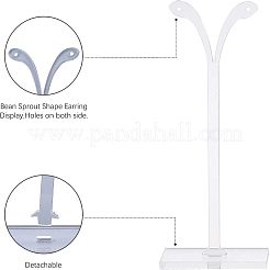 Esposizione dell'orecchino di plastica&nbsp;EDIS-FG0001-08
