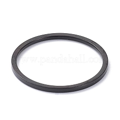 1 mm polierter glatter gewölbter Fingerring für Mädchen und Frauen&nbsp;RJEW-C012-02G-EB