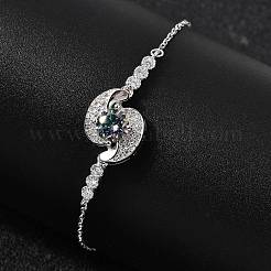 925 Sterling Silber Link Armbänder&nbsp;BJEW-D346-02B-P