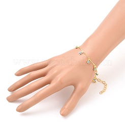 Braccialetti di fascino del malocchio della stella & insiemi dei monili delle collane&nbsp;SJEW-JS01135