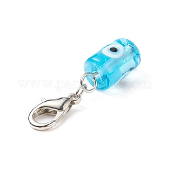 Decorazioni pendenti a colonna con lavorazione a lume malocchio&nbsp;HJEW-JM00742-01