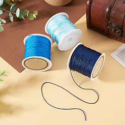 3 rollo de cordón trenzado de nailon de 3 colores&nbsp;NWIR-TA0001-43A