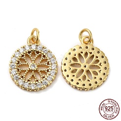 925 Sterling Silber Micro pave Zirkonia Charme&nbsp;STER-I010-10G