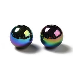Placcatura uv perline acriliche iridescenti arcobaleno&nbsp;PACR-D070-01C