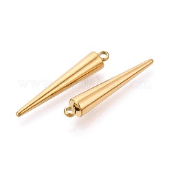 Pendentifs en acier inoxydable 304&nbsp;STAS-T075-22A-G