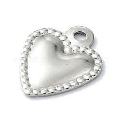 Anlaufgeschützte Charms aus Edelstahl 201&nbsp;STAS-C097-48P