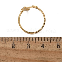 Bagues de manchette en acier inoxydable 304 pour femmes&nbsp;RJEW-D285-01G-Y